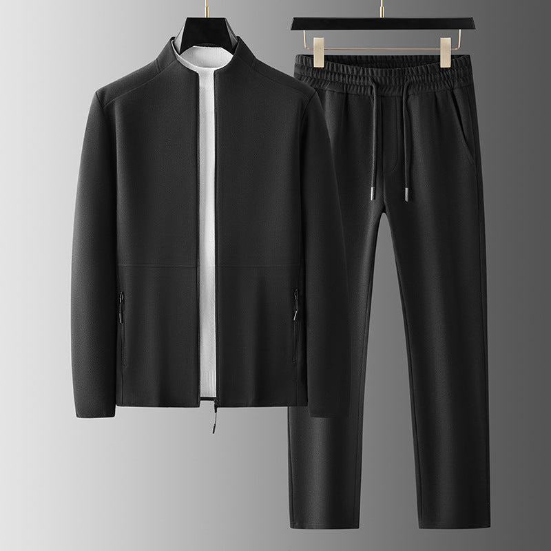 William | Men's Elastic Tracksuit with Jacket and Pants