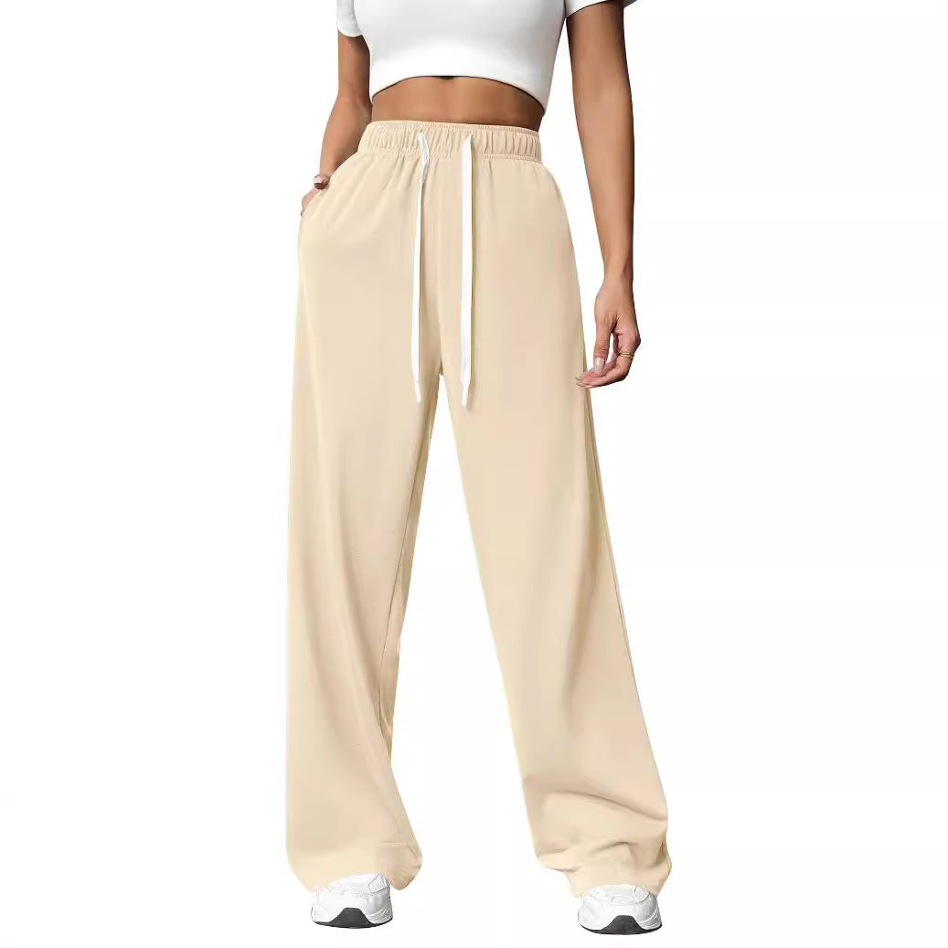 Women's Relaxed Fit Joggers with Side Pockets