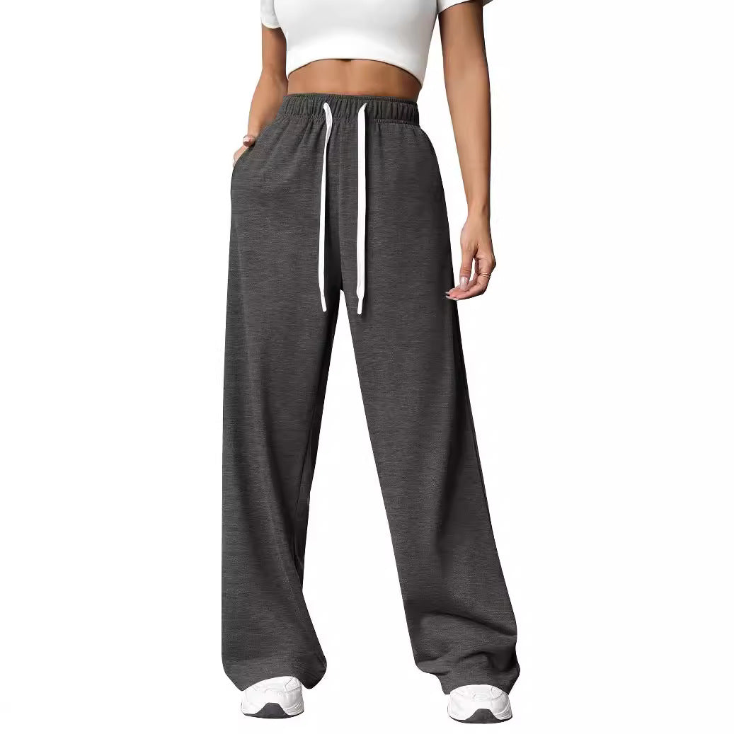 Women's Relaxed Fit Joggers with Side Pockets