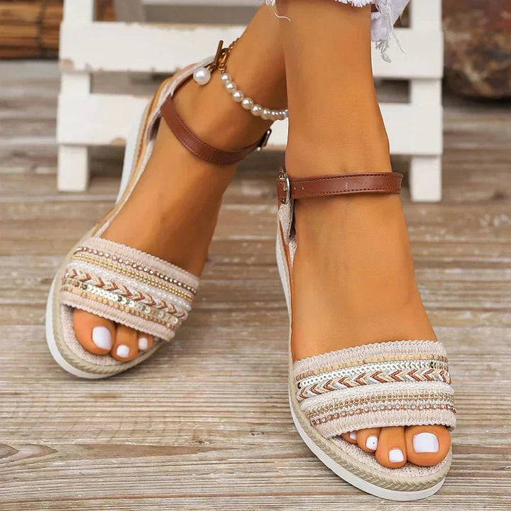 Violet | Chic Coastal Sandals for Sunny Days