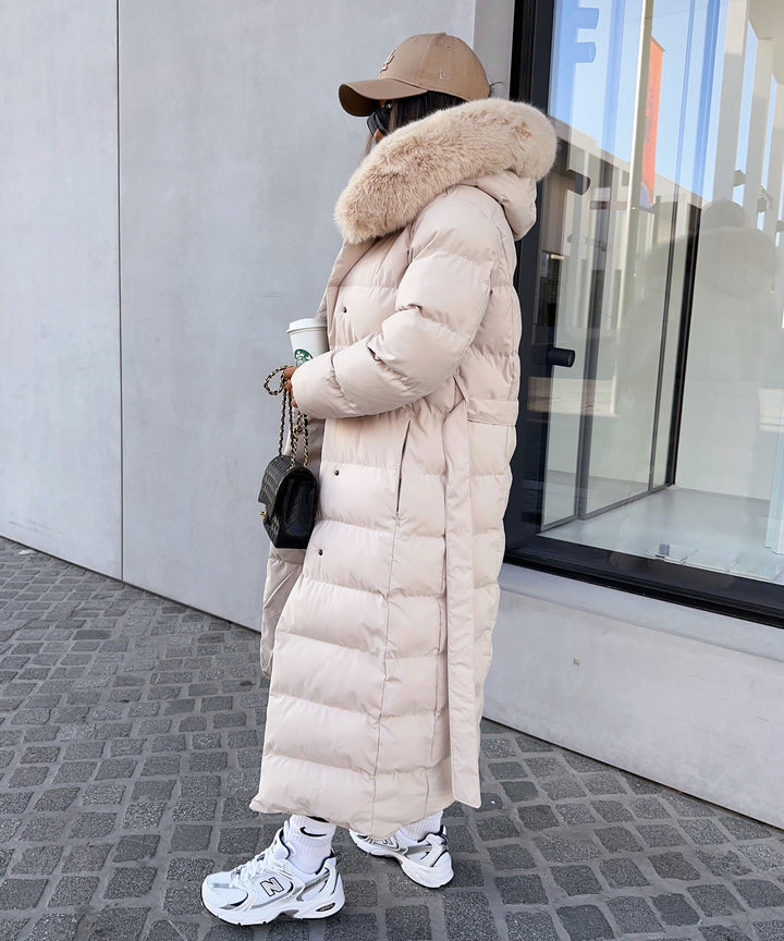 Grace | Beige Parka Jacket for Women