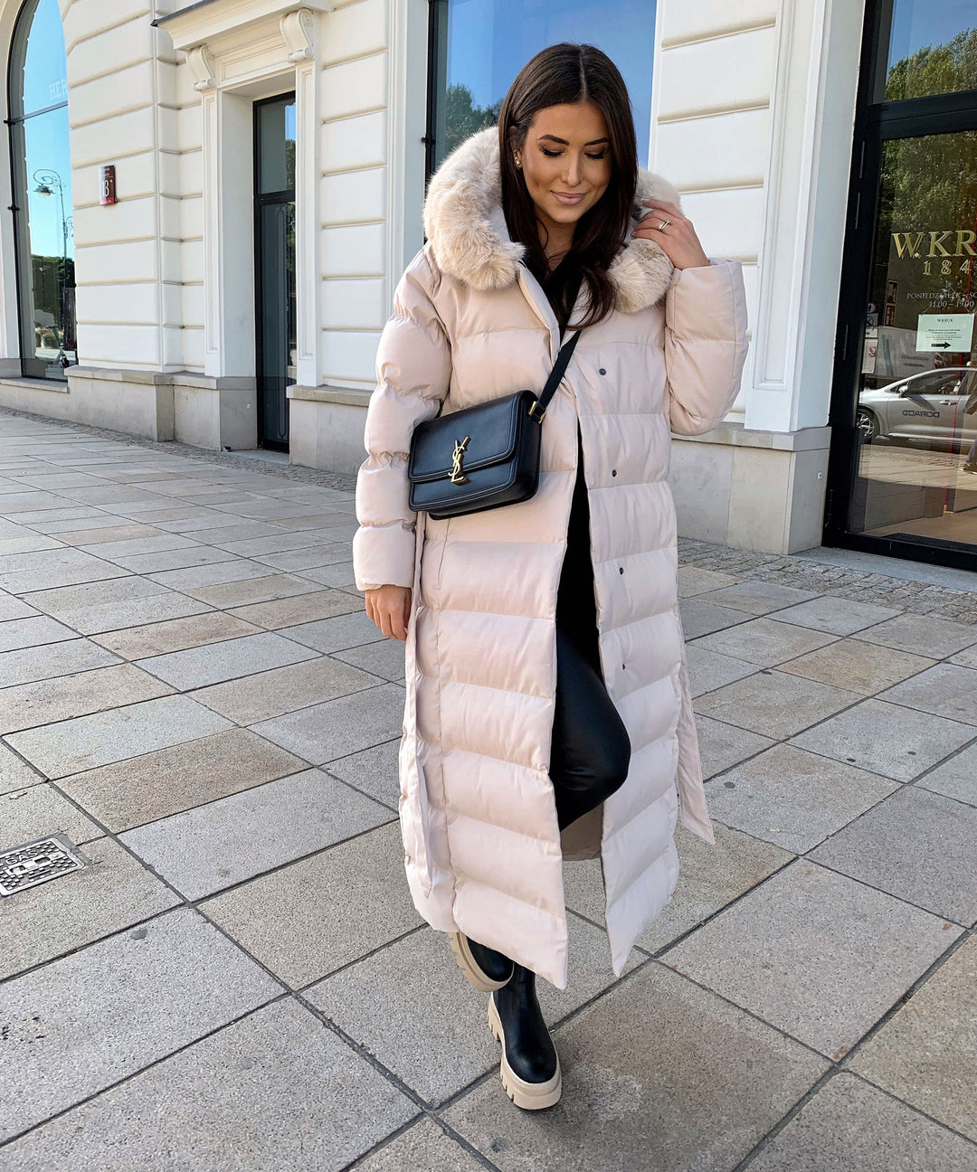 Grace | Beige Parka Jacket for Women
