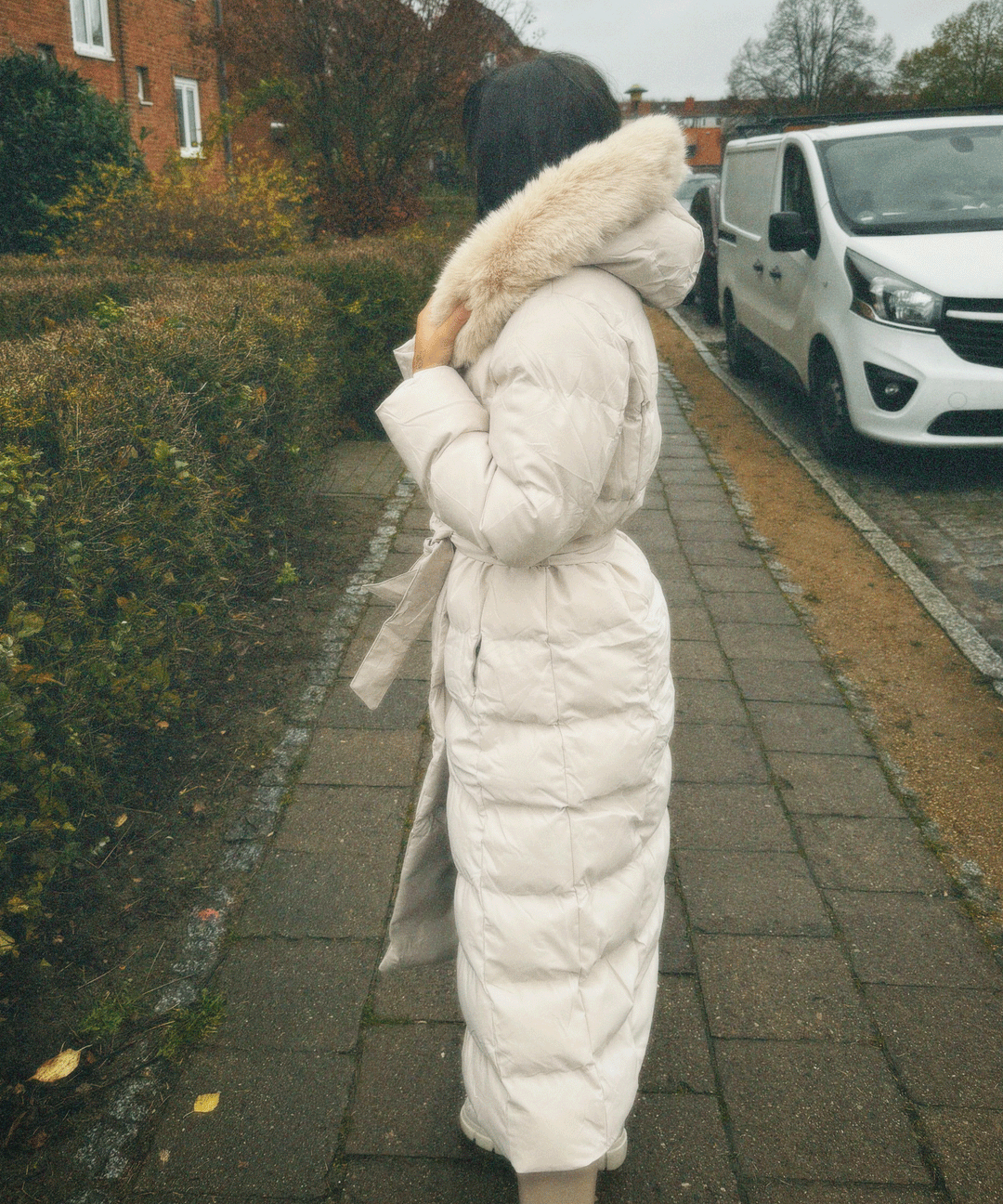 Grace | Beige Parka Jacket for Women