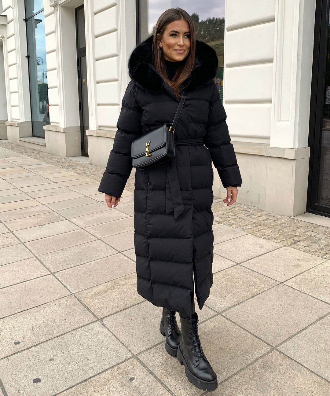 Clara | Black Winter Parka Jacket