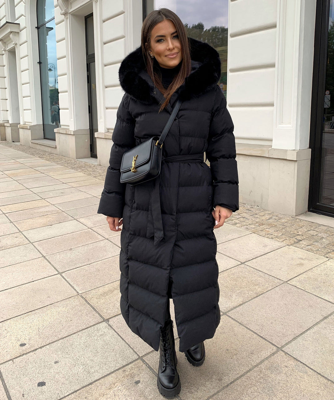 Clara | Black Winter Parka Jacket