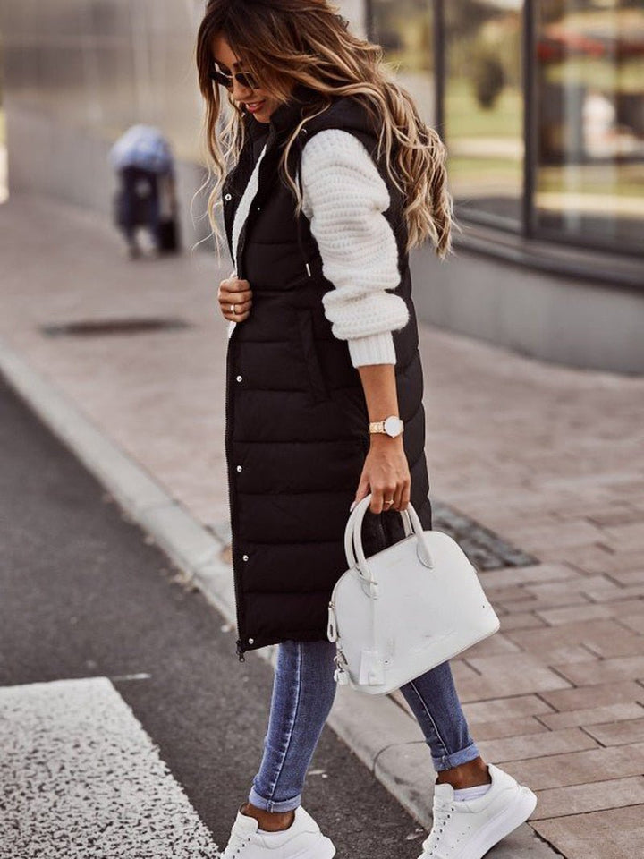 Hope | Women's Quilted Vest with Hood