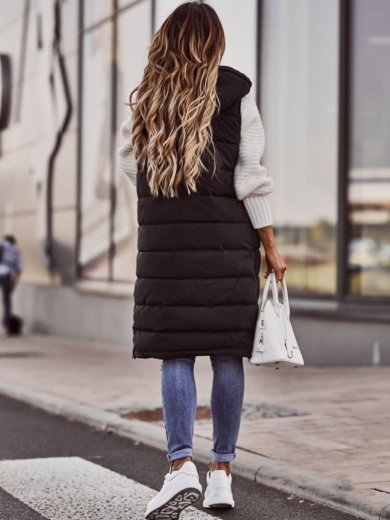 Hope | Women's Quilted Vest with Hood