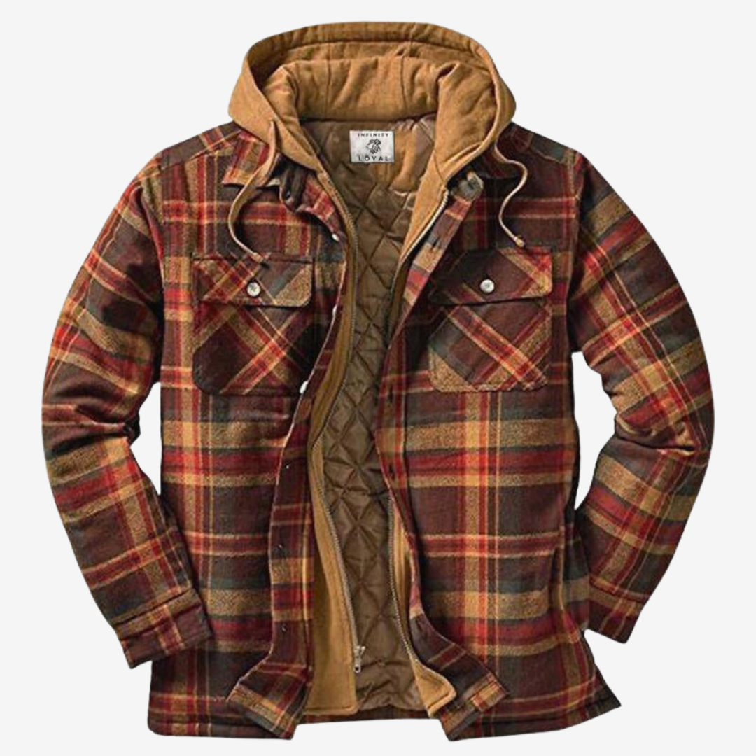 Noah | Men's Elegant Plaid Shacket