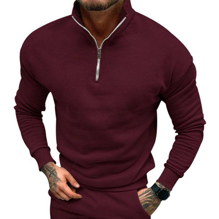 Men's Half-Zip Sweater - Stylish, Comfortable, and Versatile