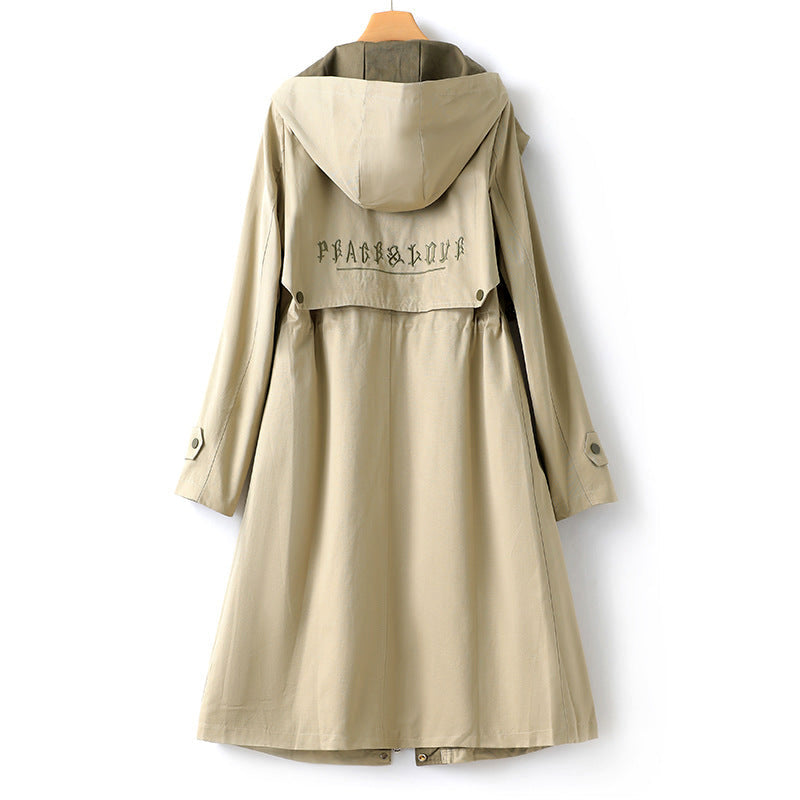 Zoe | Women's Winter Trenchcoat with Hood