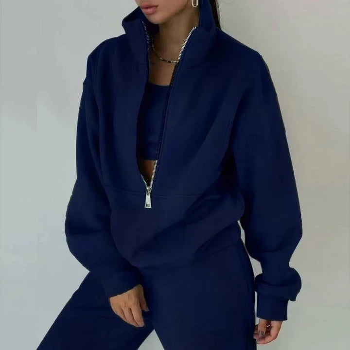 Sofia | Women's Casual Winter Sweatshirt and Pants Set