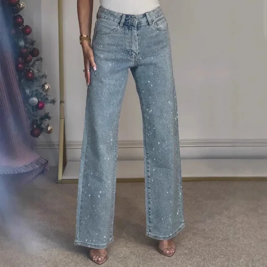 Sophia | Sparkling Style Casual Mom Jeans