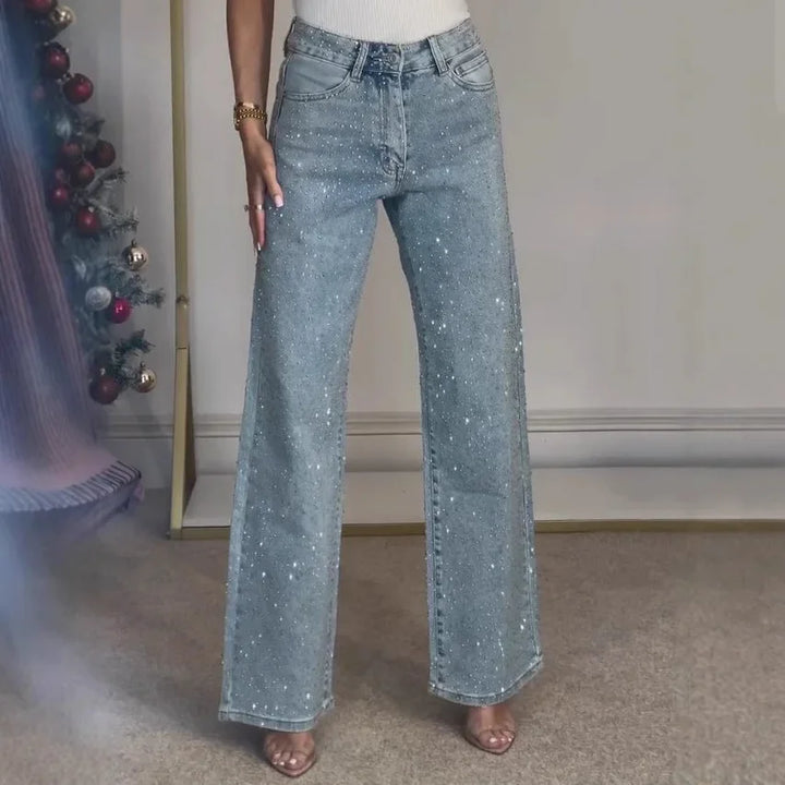 Sophia | Sparkling Style Casual Mom Jeans