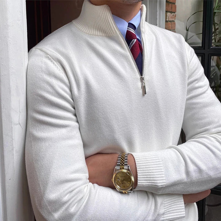 Logan | Men's Half-Zip Sweater