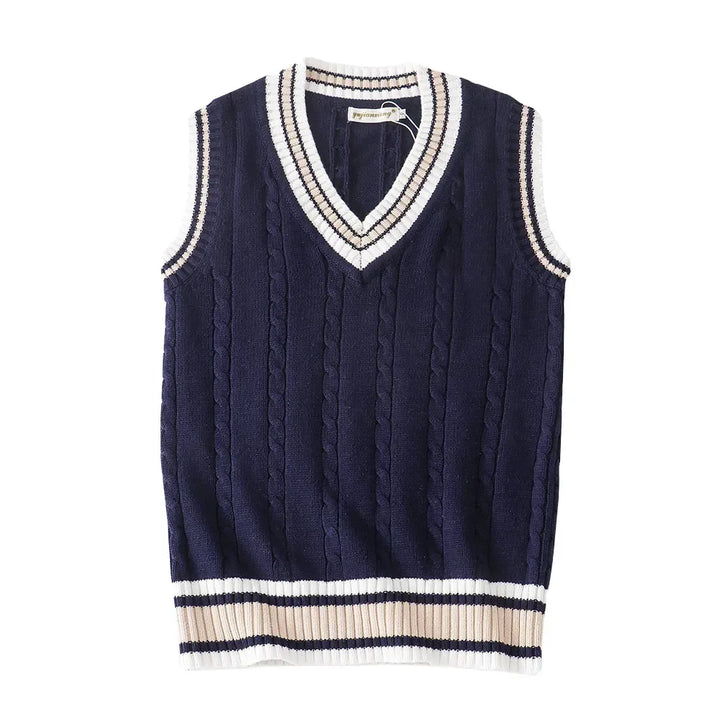 Albert | Men's V-Neck Sleeveless Sweater