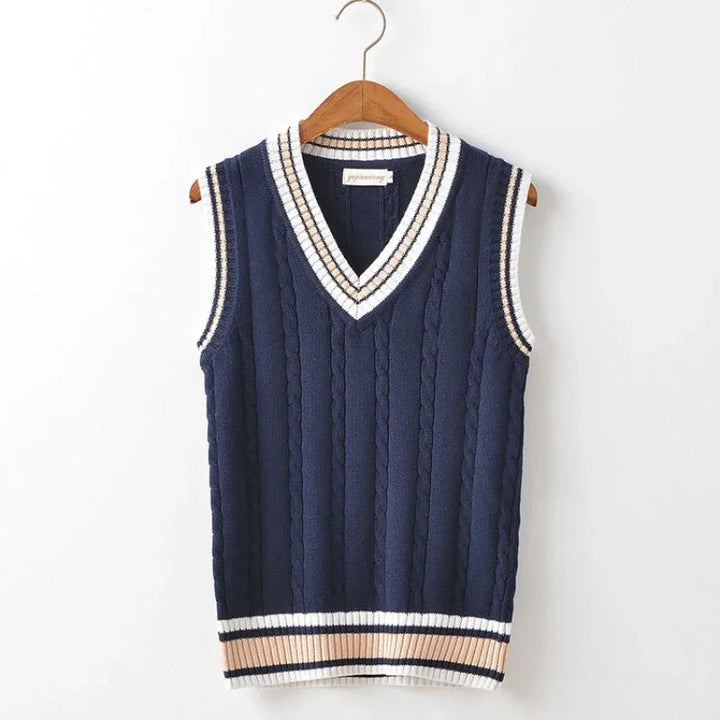 Albert | Men's V-Neck Sleeveless Sweater