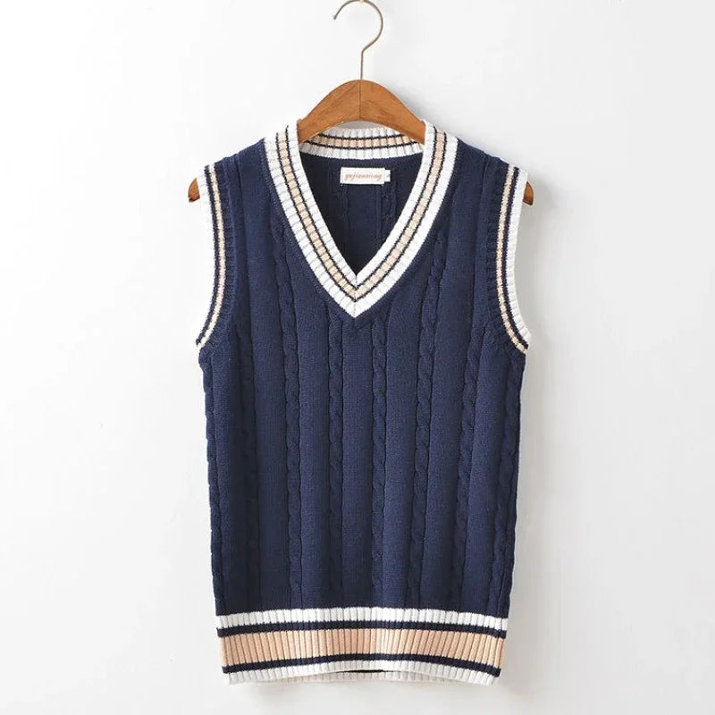 Albert | Men's V-Neck Sleeveless Sweater