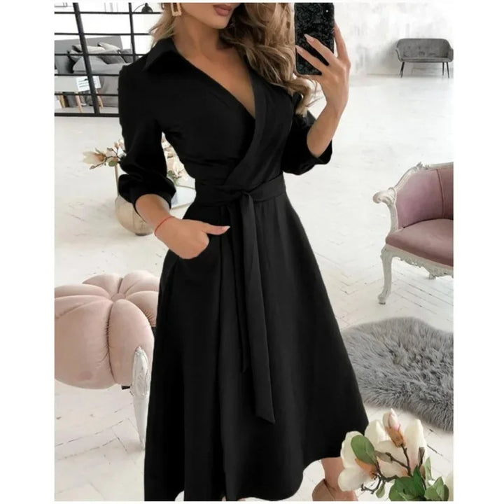 Milena | Elegant Wrap Dress for Chic Occasions