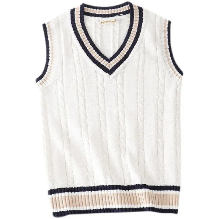 Albert | Men's V-Neck Sleeveless Sweater