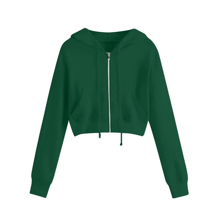 Ava | Women's Short Winter Hoodie Sweatshirt