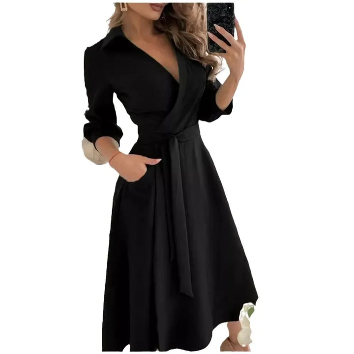 Milena | Elegant Wrap Dress for Chic Occasions