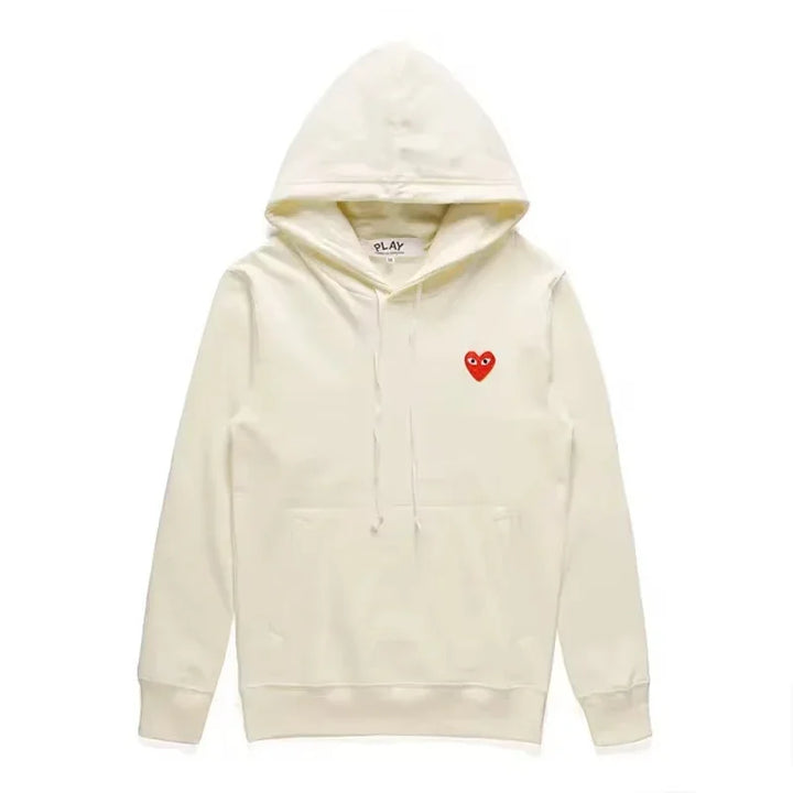 Frederick | Men's Hoodie with Heart Embroidery