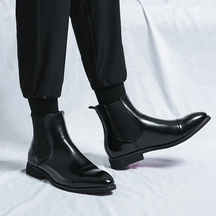 Edward | Leather Chelsea boots for men