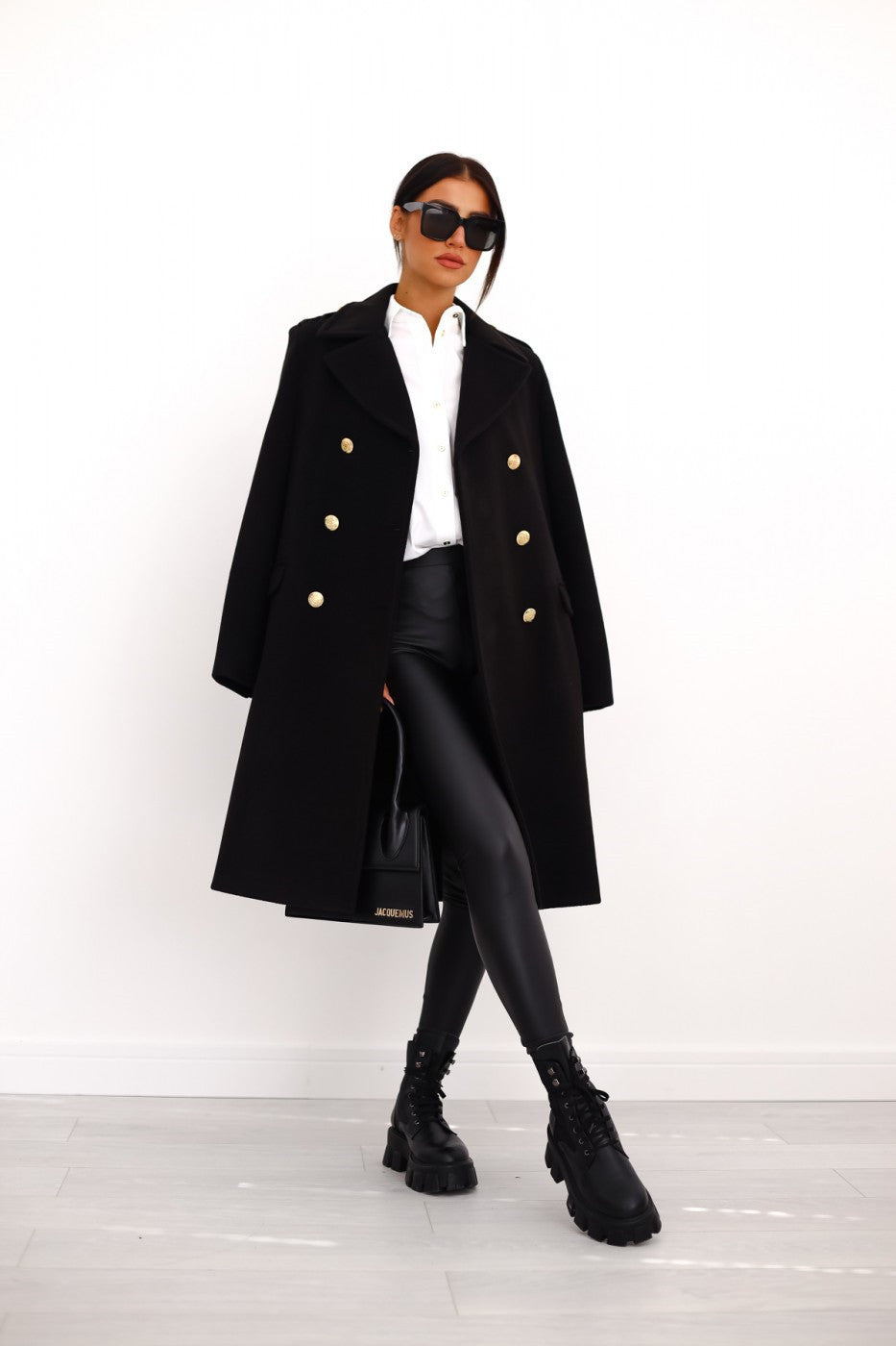Mia | Women's Winter Trenchcoat with Notched Collar