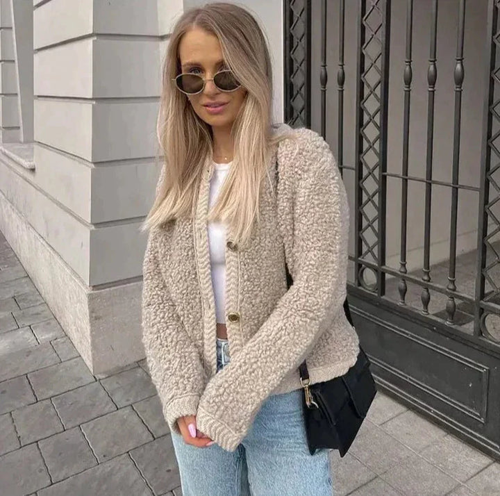Lily | Elegant Casual Teddy Jacket for Women