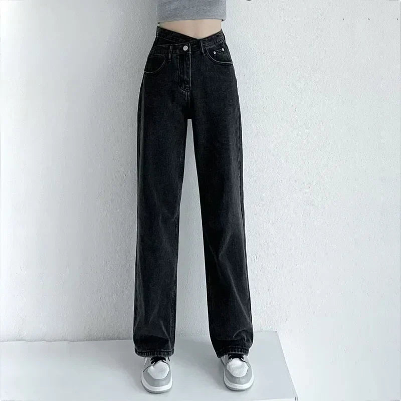 Ava | Stylish High-Waist Mom Jeans for Women