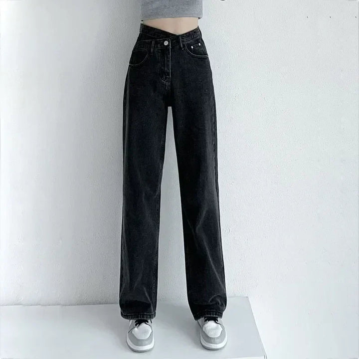 Ava | Stylish High-Waist Mom Jeans for Women