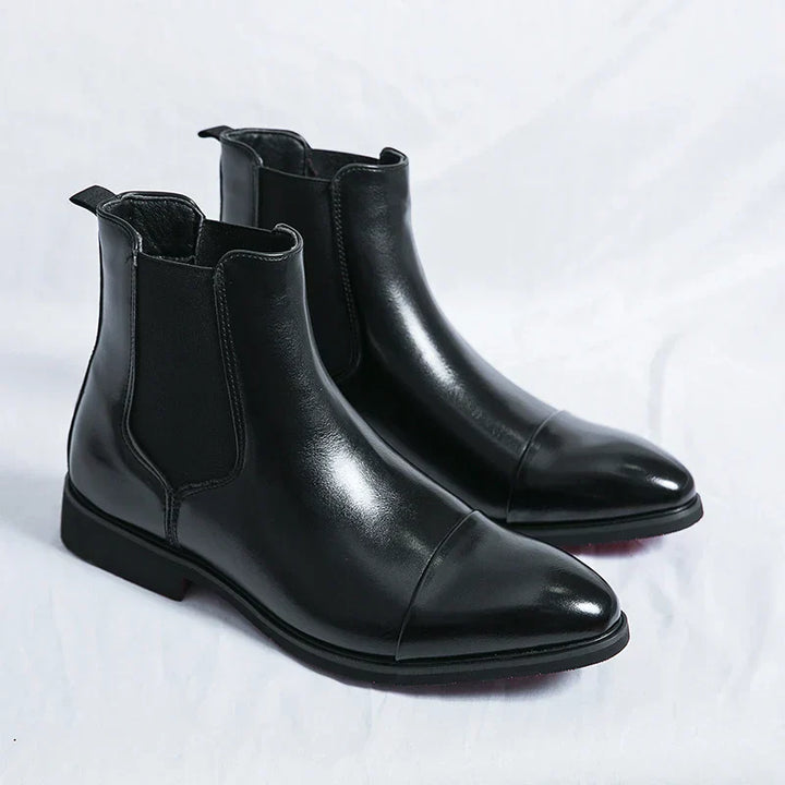 Edward | Leather Chelsea boots for men
