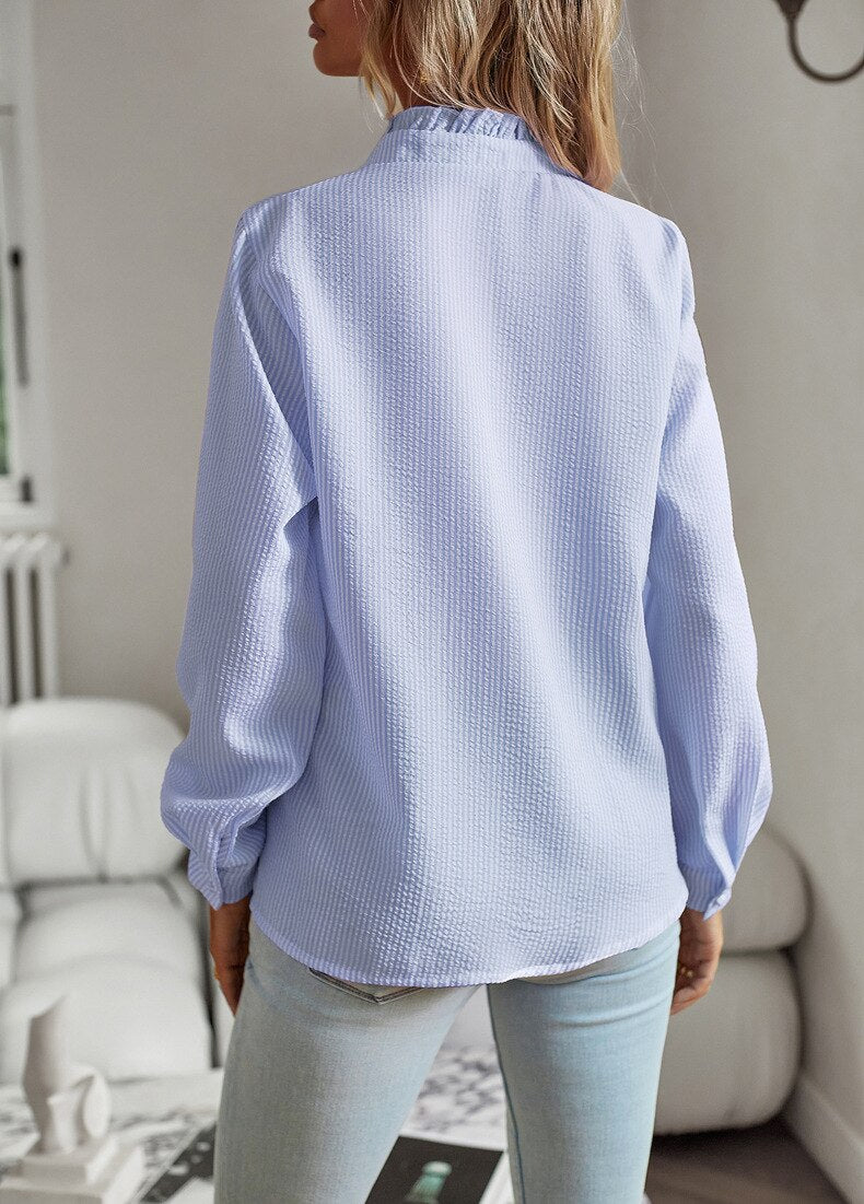 Lila | Chic Ruffled Top for Modern Women