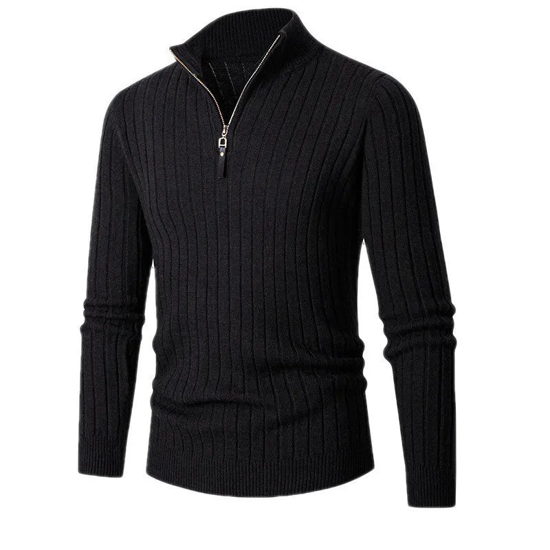 Aaron | Men's Half-Zip Sweater