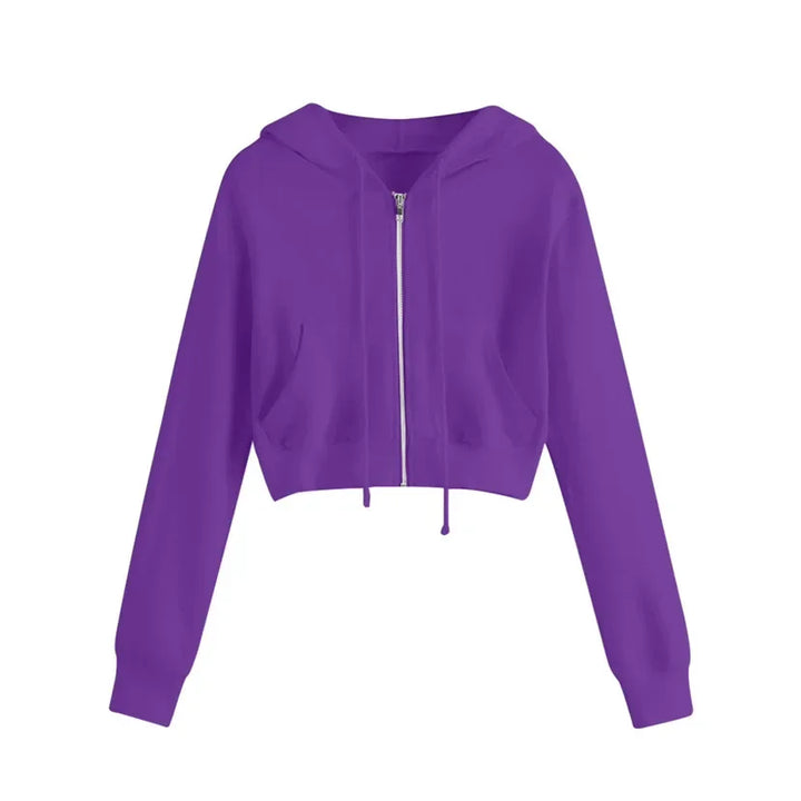 Ava | Women's Short Winter Hoodie Sweatshirt