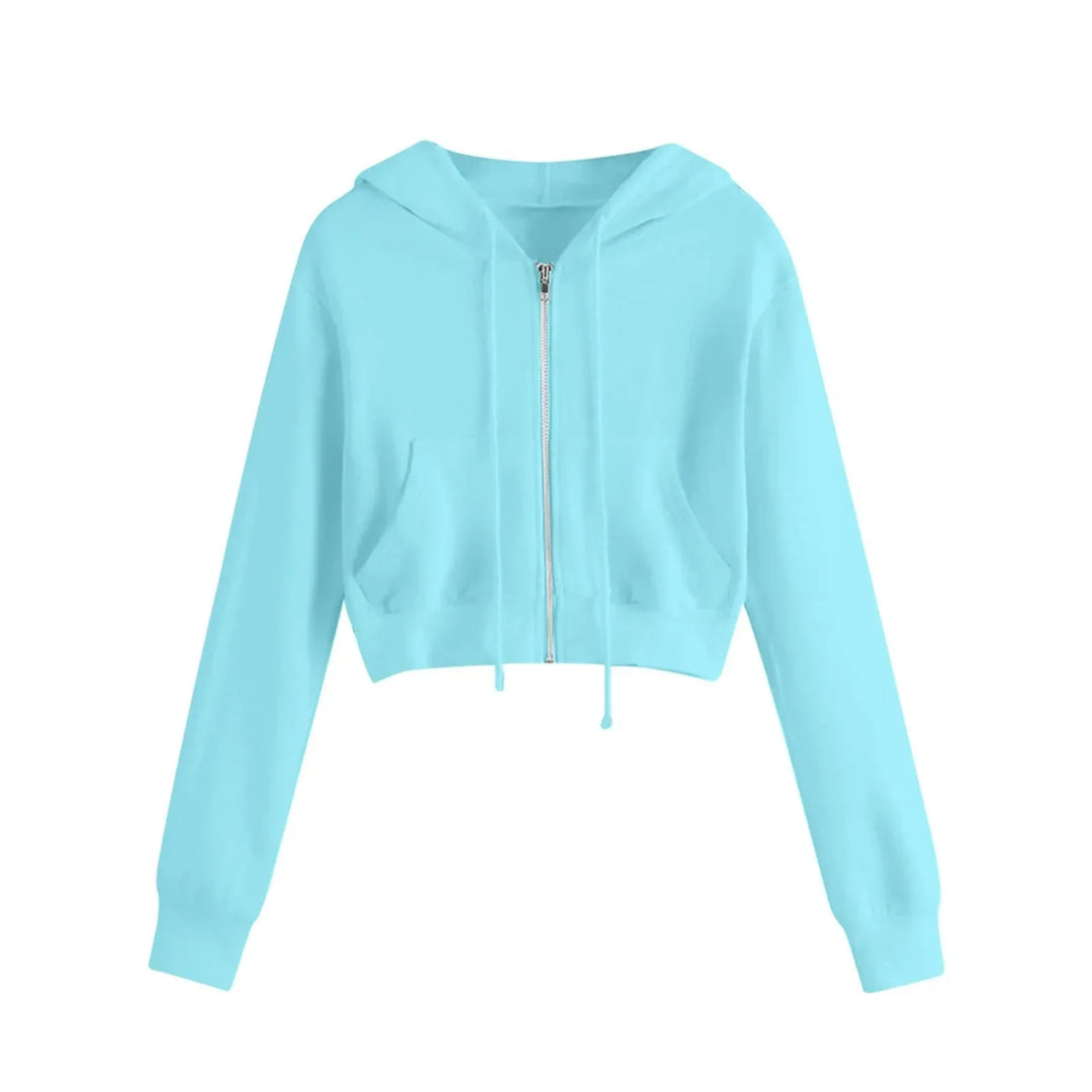 Ava | Women's Short Winter Hoodie Sweatshirt