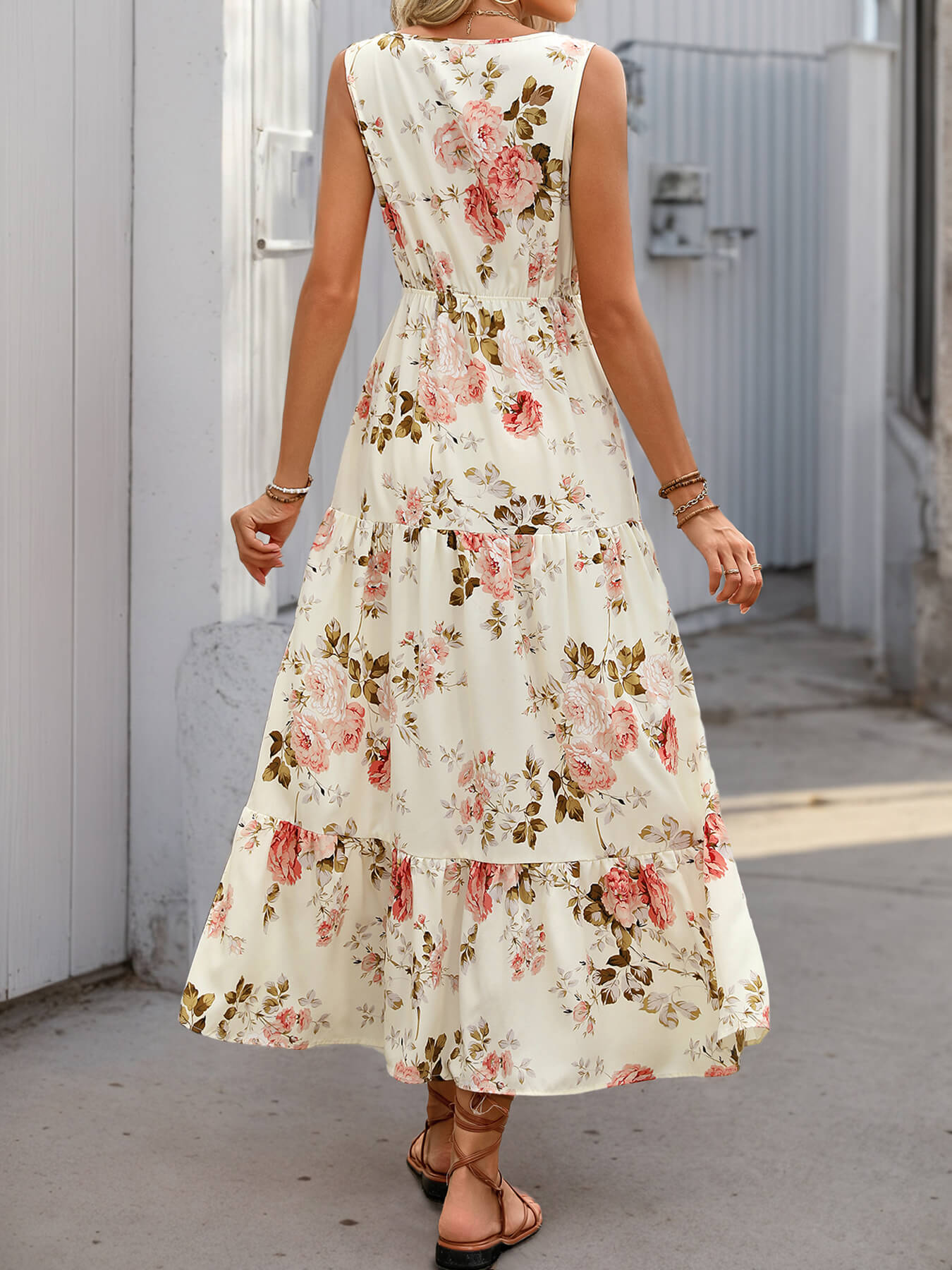 Emma - Long Floral Dress