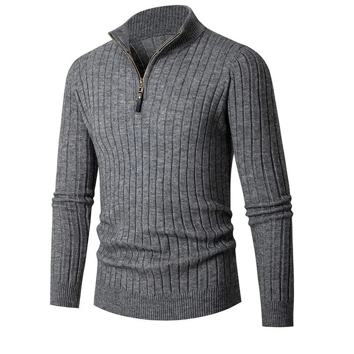 Aaron | Men's Half-Zip Sweater