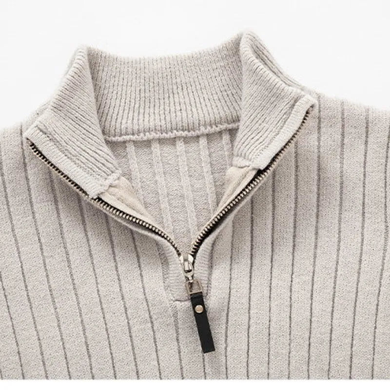 Aaron | Men's Half-Zip Sweater