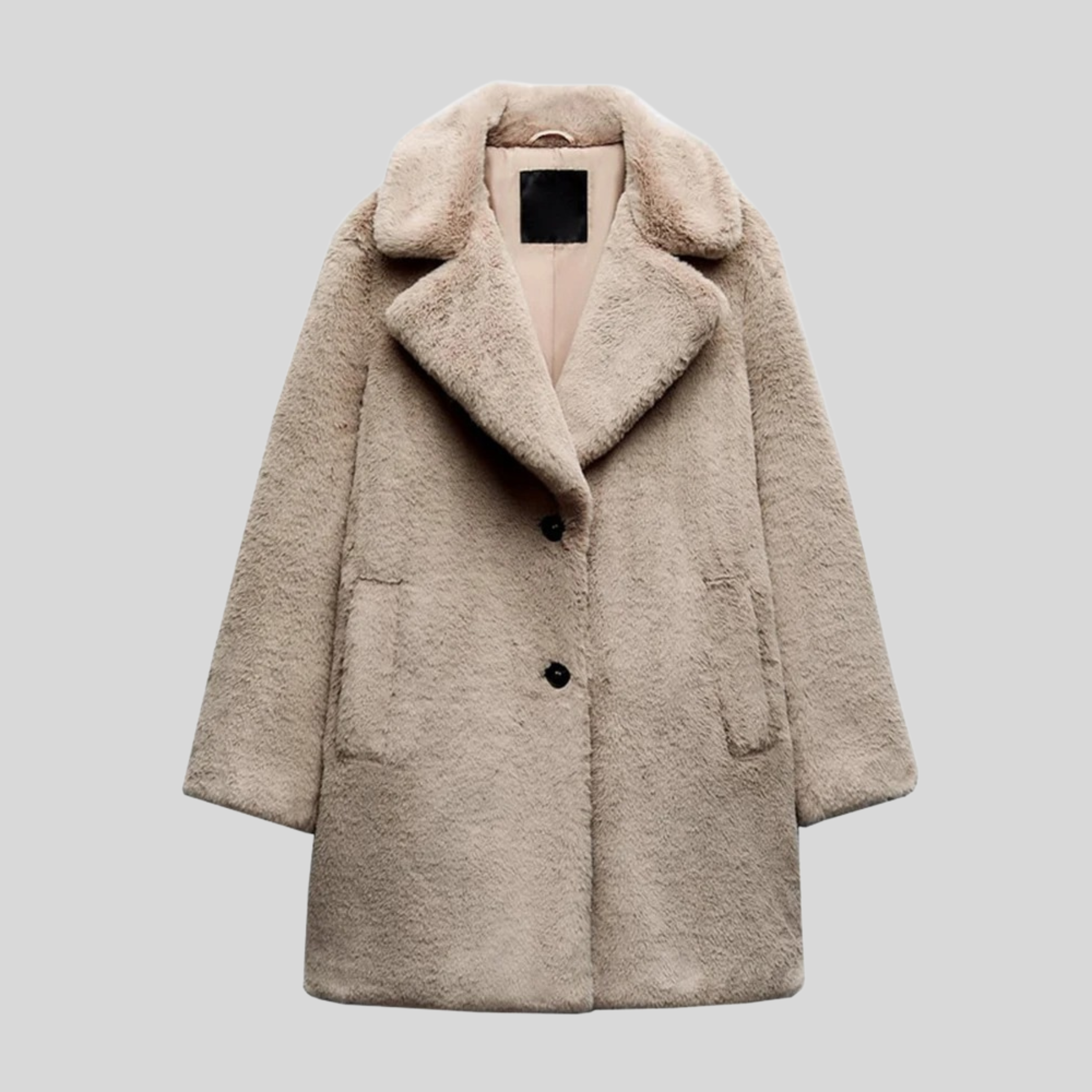 Anna | Classic Women's Teddy Coat