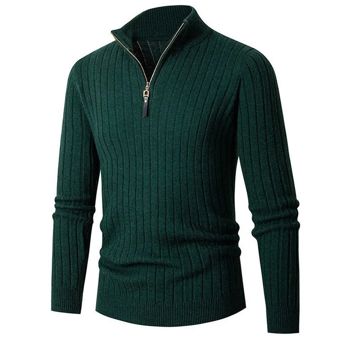 Aaron | Men's Half-Zip Sweater