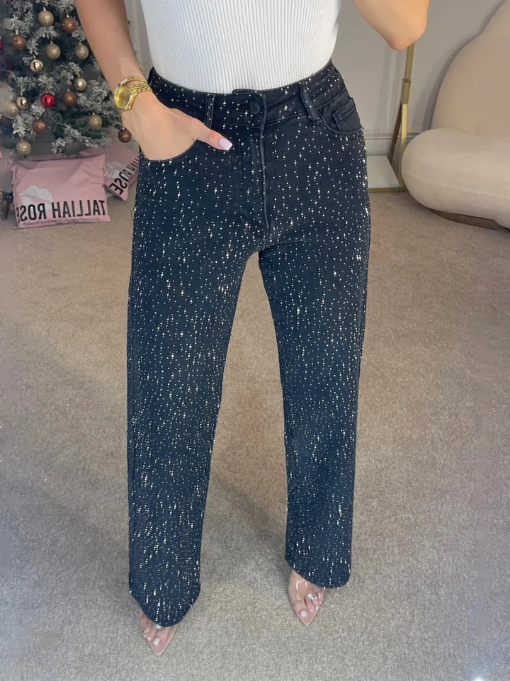 Sophia | Sparkling Style Casual Mom Jeans