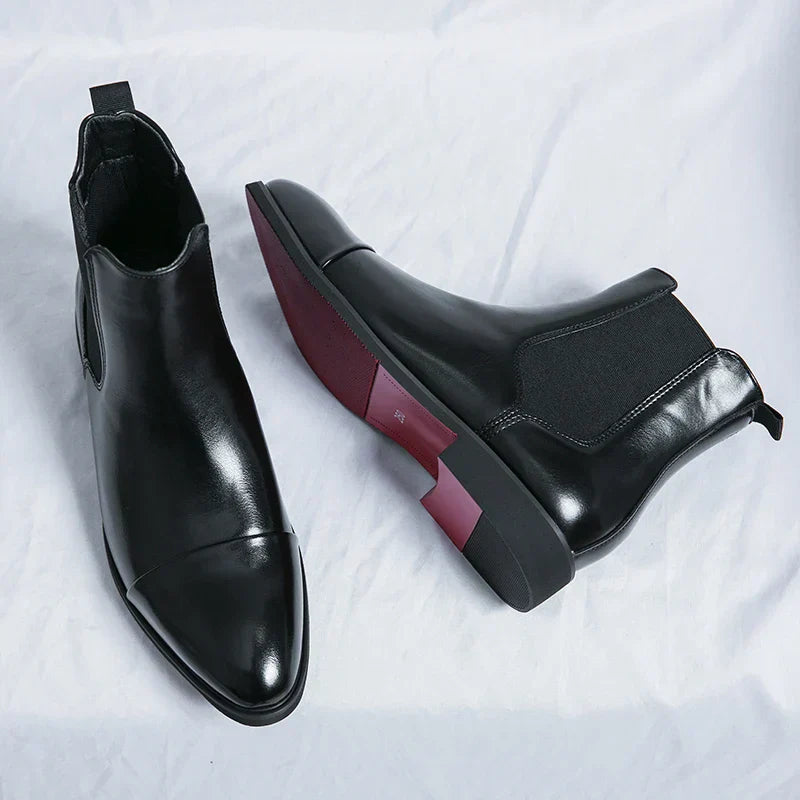 Edward | Leather Chelsea boots for men
