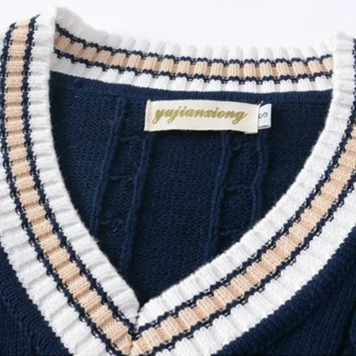 Albert | Men's V-Neck Sleeveless Sweater