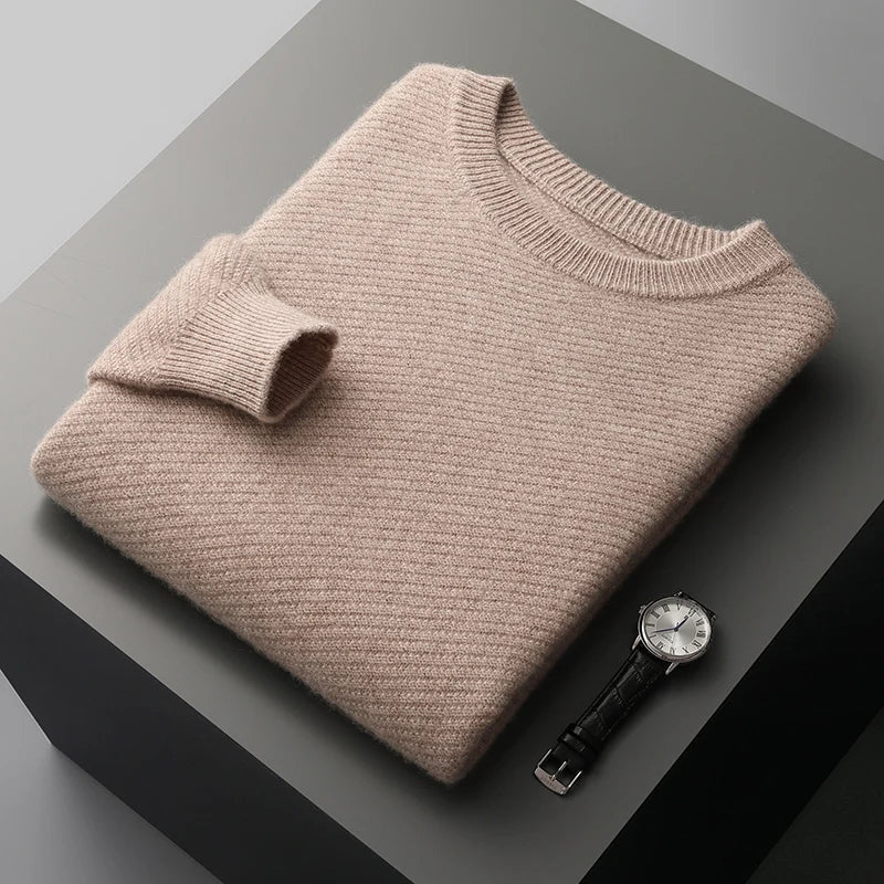 Miles | Men's Wool Sweater | Cozy Knitwear
