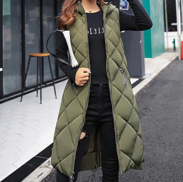 Rose | Women's Hooded Winter Vest