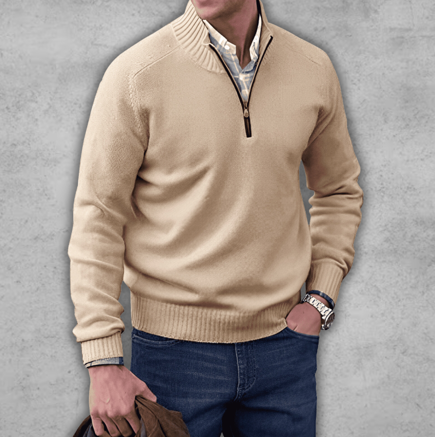 William | Men's Cotton Sweater | Elegant Design