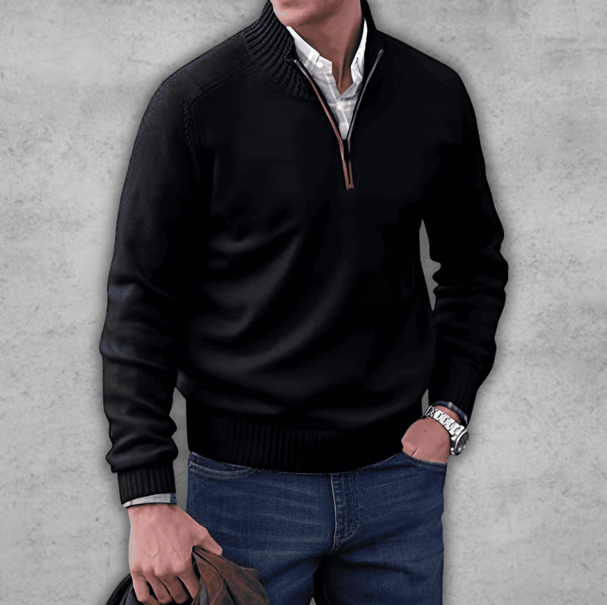 William | Men's Cotton Sweater | Elegant Design
