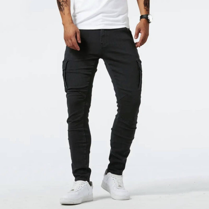 Edward | All-season cargo jeans for men