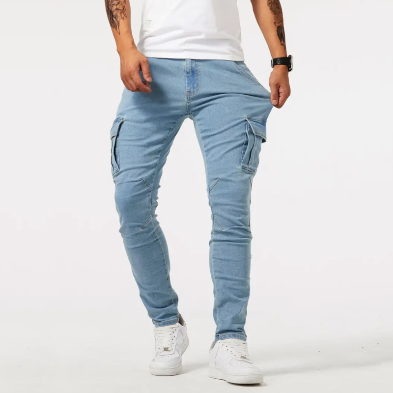 Edward | All-season cargo jeans for men